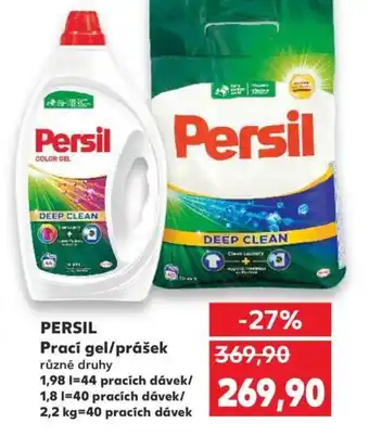 Kaufland PERSIL Prací gel/prášek nabídka