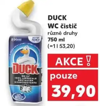 Kaufland DUCK WC čistič nabídka