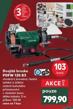 Kaufland Dvojitá bruska PDFW 120 B3 nabídka