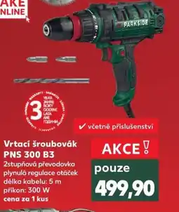 Kaufland Vrtací šroubovák PNS 300 B3 nabídka