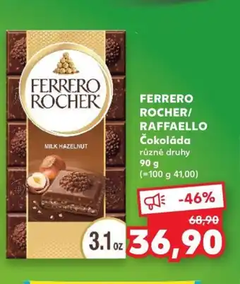 Kaufland FERRERO ROCHER/ RAFFAELLO Čokoláda nabídka