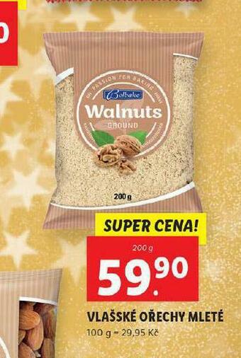 Lidl Vlašské ořechy mleté nabídka
