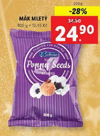 Lidl Mák mletý nabídka