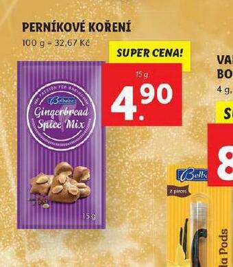 Lidl Perníkové koření nabídka