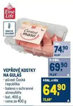 Makro VEPŘOVÉ KOSTKY NA GULÁŠ nabídka