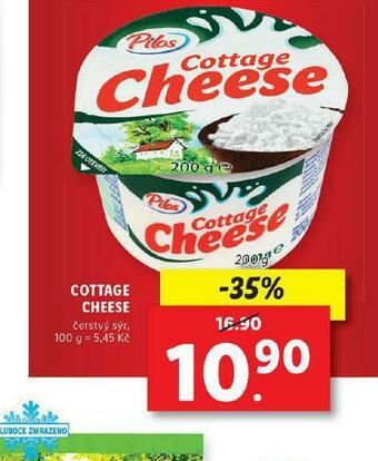 Lidl Cottage cheese nabídka