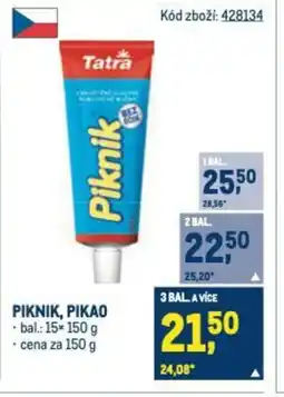 Makro PIKNIK, PIKAO nabídka