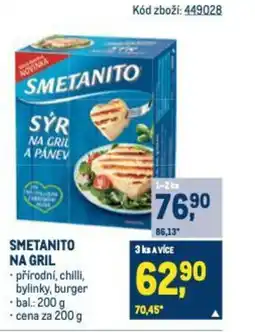 Makro SMETANITO NA GRIL nabídka