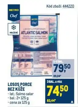 Makro LOSOS PORCE BEZ KŮŽE nabídka