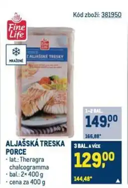 Makro ALJAŠSKÁ TRESKA PORCE nabídka