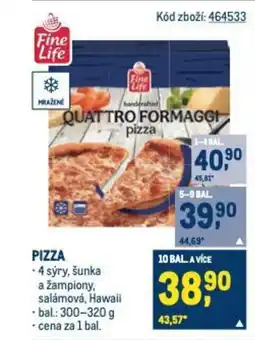 Makro PIZZA nabídka