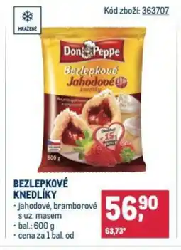 Makro BEZLEPKOVÉ KNEDLÍKY nabídka