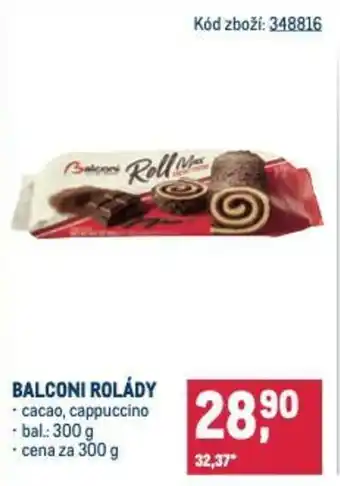 Makro BALCONI ROLÁDY nabídka