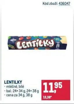 Makro LENTILKY nabídka