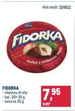 Makro FIDORKA nabídka