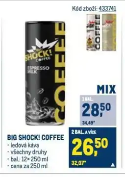 Makro BIG SHOCK! COFFEE nabídka