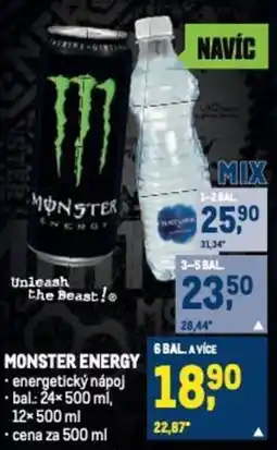 Makro MONSTER ENERGY nabídka