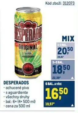 Makro DESPERADOS nabídka