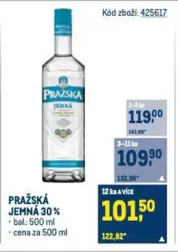 Makro PRAŽSKA JEMNA 30% nabídka