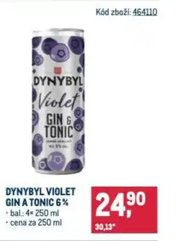 Makro DYNYBYL VIOLET GIN A TONIC 6% nabídka