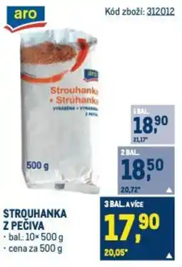 Makro STROUHANKA Z PEČIVA nabídka