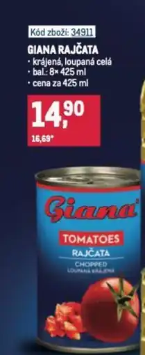 Makro GIANA RAJČATA nabídka