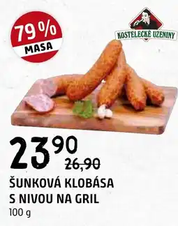 Terno ŠUNKOVÁ KLOBÁSA S NIVOU NA GRIL nabídka