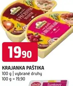 Terno KRAJANKA PAŠTIKA nabídka
