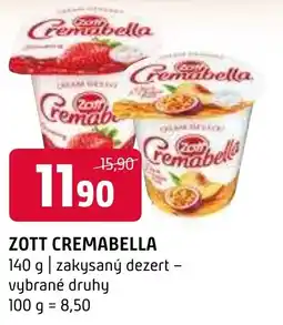 Terno ZOTT CREMABELLA nabídka