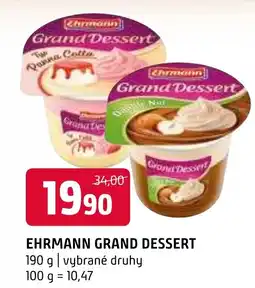 Terno EHRMANN GRAND DESSERT nabídka