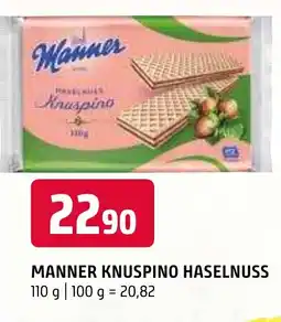 Terno MANNER KNUSPINO HASELNUSS nabídka