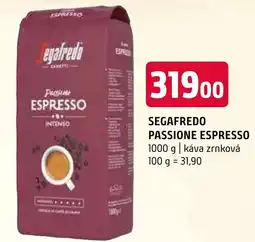 Terno SEGAFREDO PASSIONE ESPRESSO nabídka