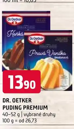 Terno DR. OETKER PUDING PREMIUM nabídka