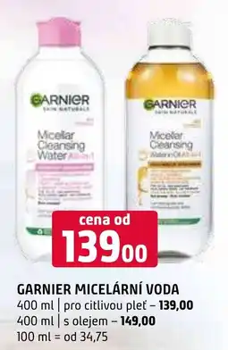 Terno GARNIER MICELÁRNÍ VODA nabídka