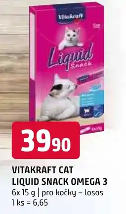 VITAKRAFT CAT LIQUID SNACK OMEGA 3