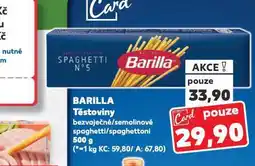 Kaufland Barilla těstoviny nabídka