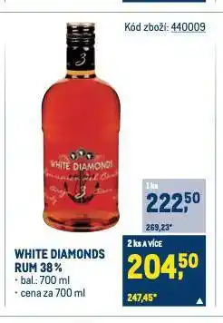Makro White diamonds rum nabídka