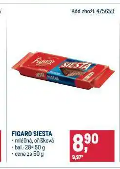 Makro Figaro siesta nabídka