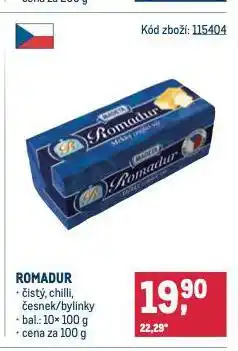Makro Romadur nabídka