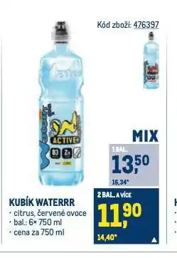 Makro Kubík waterrr nabídka