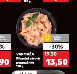 Kaufland Pikantní sýrová pomazánka nabídka