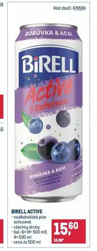 Makro Birell nealkoholické pivo nabídka