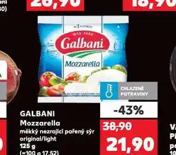 Kaufland Mozzarella nabídka