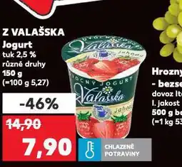 Kaufland Z valašska jogurt nabídka