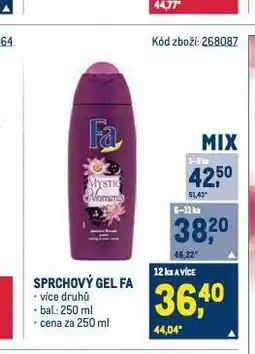 Makro Fa sprchový gel nabídka