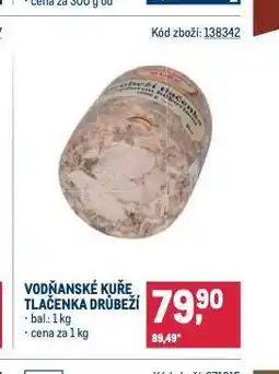 Makro Tlačenka drůbeží nabídka
