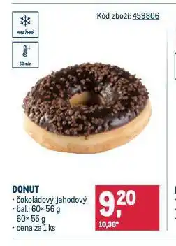 Makro Donut nabídka