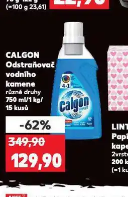 Kaufland Calgon odstraňovač vodního kamene nabídka