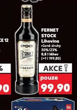 Kaufland Fernet stock nabídka