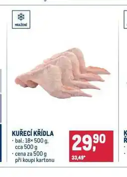 Makro Kuřecí křídla nabídka